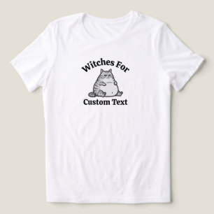 Customisable Feminist Gift Funny Cat Lover Mum Tri-Blend Shirt