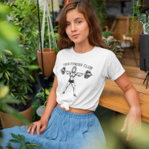 Customisable Fitness Club Weightlifter Design