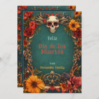 💀Customisable Floral Tribute Dia de Muertos