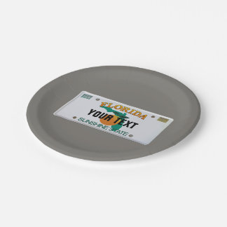 (Customisable) Florida License Plate
