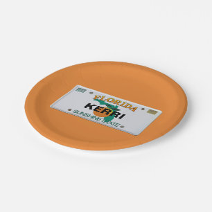 (Customisable) Florida License Plate