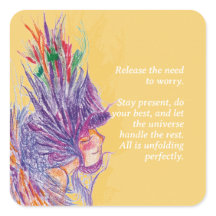 Customisable Flower Fairy Sticker