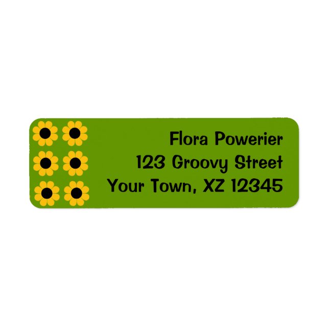 Customisable Flower Power (Front)