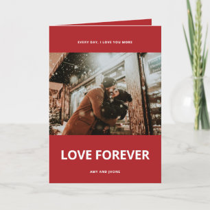 Customisable Folded Photo Holiday Card