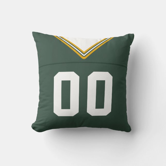 Customisable Football Jersey Number Jersey Cushion (Front)