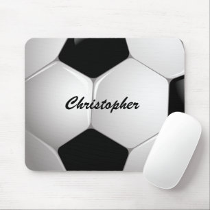 Customisable Football Soccer Ball Mouse Mat