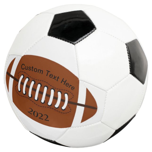 Customisable Football~Soccerball Football (Three Quarter)