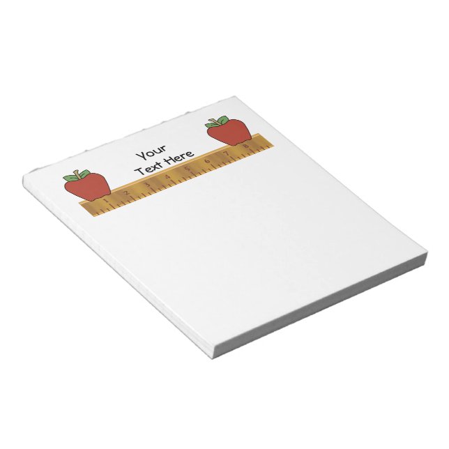 Customisable For Teacher Notepad (Angled)