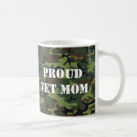 Customisable Forest Green Camouflage Pattern Mug