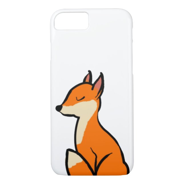 Customisable Fox Case-Mate iPhone Case (Back)