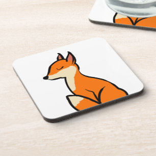 Customisable Fox Coaster