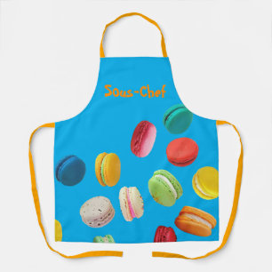 Customisable 'French Macarons' Apron