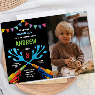 Customisable Fun Party Invitations for Kids