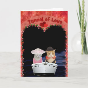 Customisable Funny Cats Holiday Card