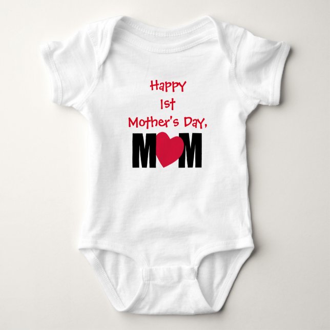 Customisable Funny Mother's Day Baby Creeper (Front)