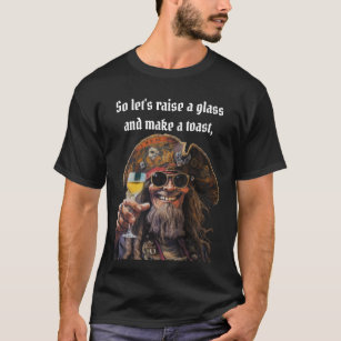 Customisable Funny Pirate T-Shirt
