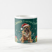 Customisable Furrst Christmas Boxer