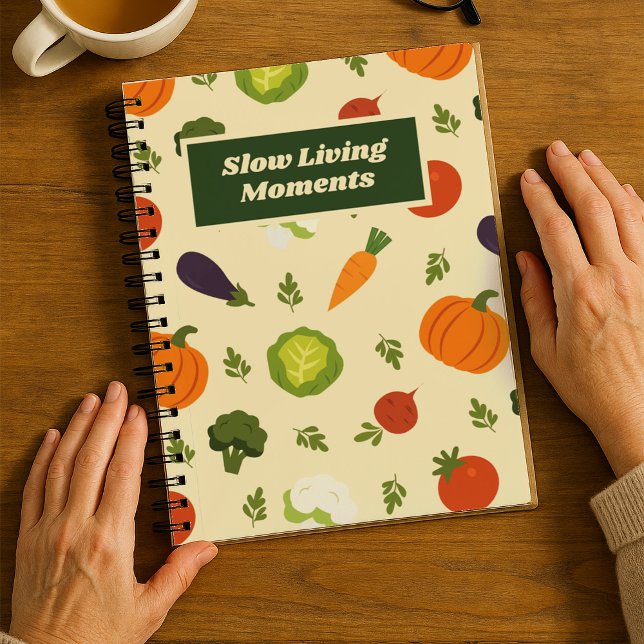 Customisable Garden Veggies Notebook – Sunshine &  (Creator Uploaded)