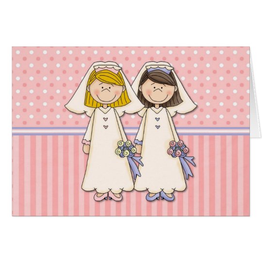 Customisable Gay Women Wedding Cards (8)