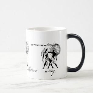 Customisable Gemini traits Greek-style Zodiac Magic Mug