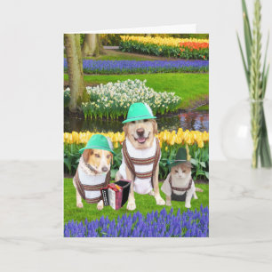 Customisable German Card