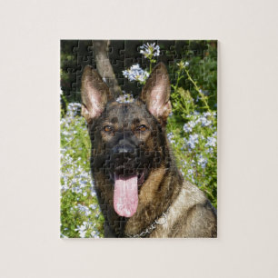 Customisable German Shepherd Dog Jigsaw Puzzle