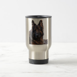 Customisable German Shepherd Dog Travel Mug
