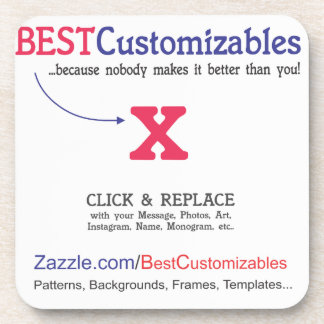 Customisable Gift Template Coaster