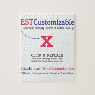 Customisable Gift Template Jigsaw Puzzle