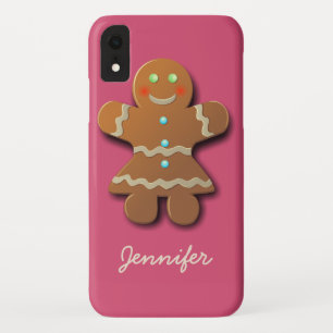 Customisable Gingerbread Cookie iPhone XR Case