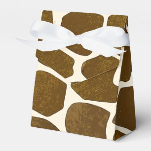 Customisable Giraffe Print Favour Box