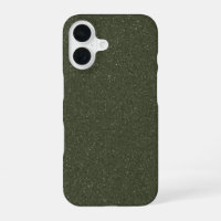 Customisable Glitter Moss iPhone 16 Case