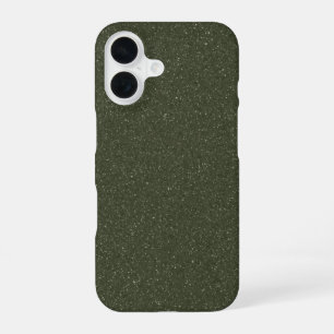 Customisable Glitter Moss iPhone 16 Case