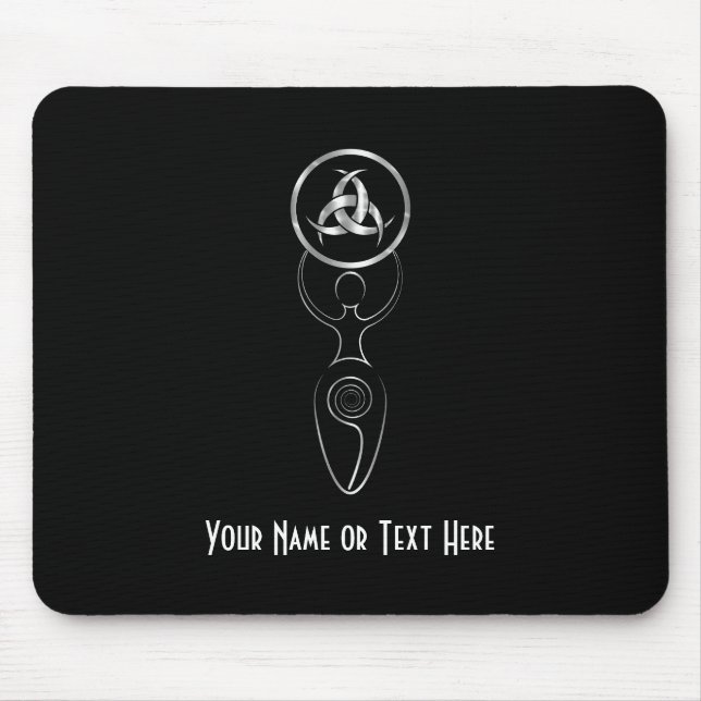 Customisable Goddess Symbol Mouse Pad (Front)
