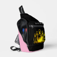 Customisable Golden Bowling Team Art
