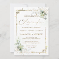 Customisable Golden Jubilee Anniversary