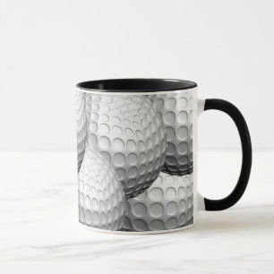 Customisable Golf Balls Mug