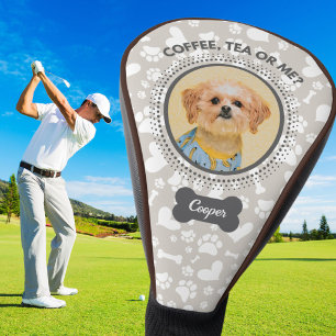 Customisable Golf Head Cover with Pet Portrait