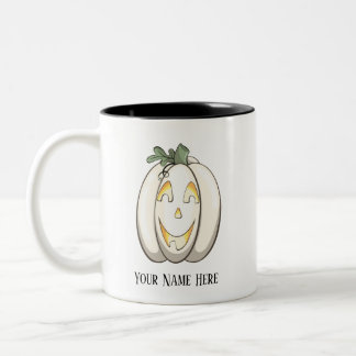 Customisable “Gourdy The Pumpkin” Mug