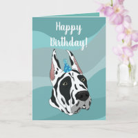 Customisable Great Dane Birthday