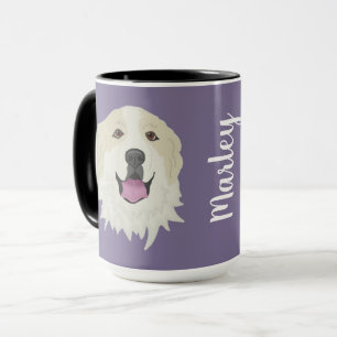 Customisable Great Pyrenees Badger Markings  Mug