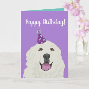 Customisable Great Pyrenees Card