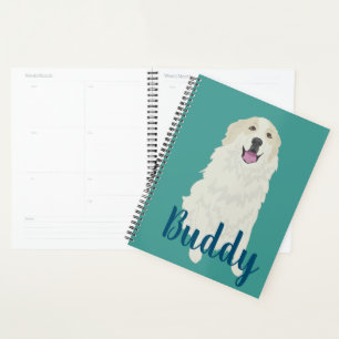 Customisable Great Pyrenees  Planner