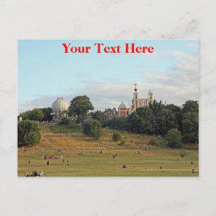 Customisable Greenwich Park, London Postcard