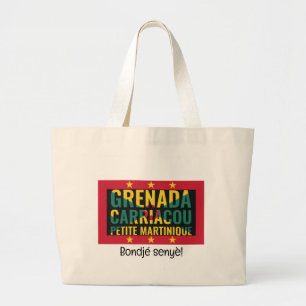 Customisable GRENADA  Large Tote Bag