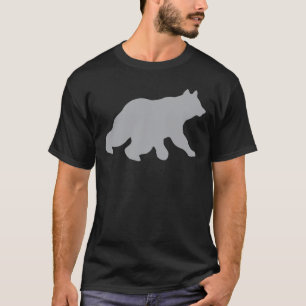 Customisable Grey Bear  T-Shirt