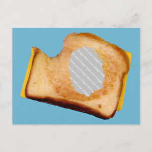 Customisable Grilled Cheese Sandwich Postcard