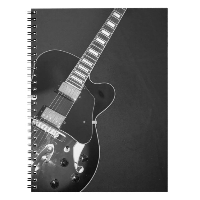 Customisable Guitar Notebook (Front)