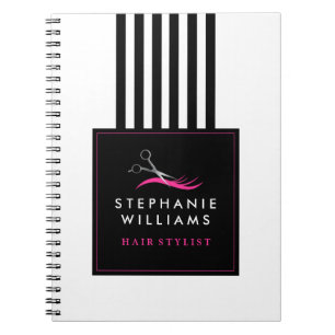 Customisable Hair Stylist Note Book