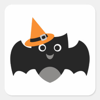 Customisable Hallloween Bat Stickers